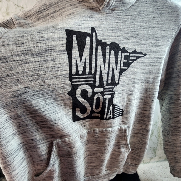 Bella Canvas Fleece Collection Minnesota Hoodie - Picture 6 of 11